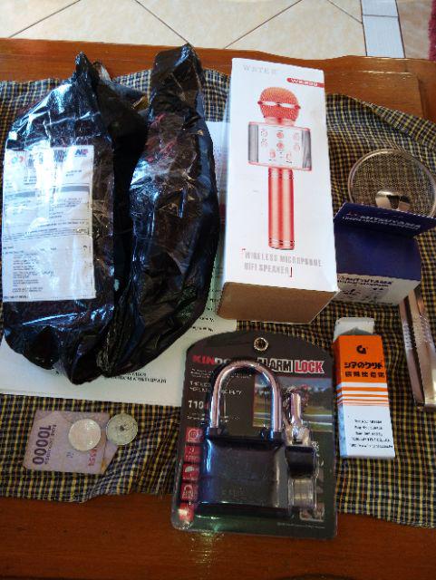 Gembok Alarm Kinbar / Gembok Anti Maling Alarm Lock