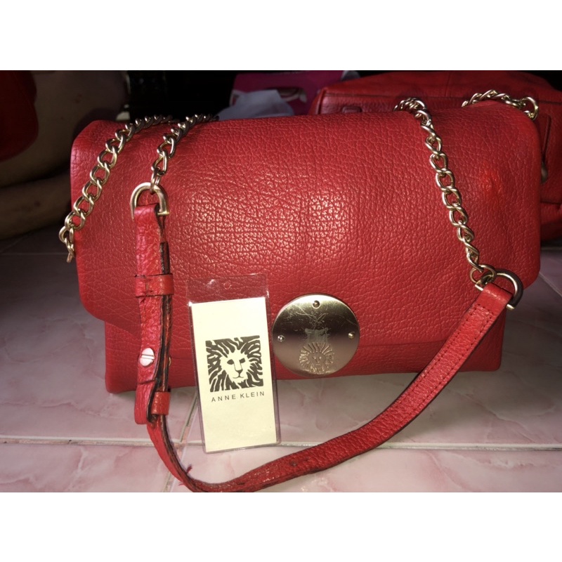 PL TAS ANNE KLEIN TAS KULIT GAJAH