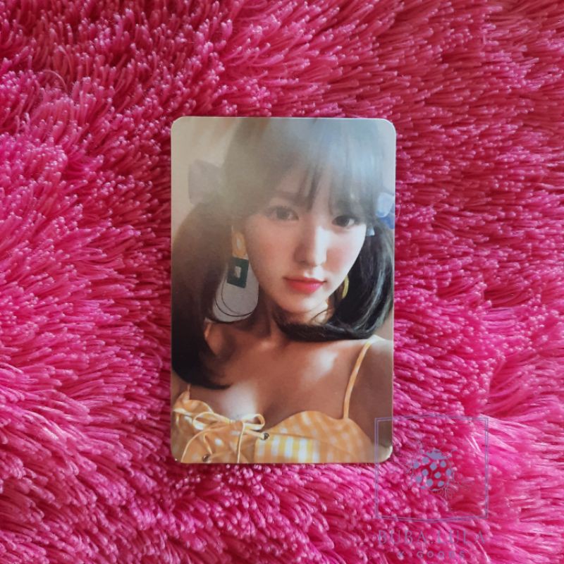 [ BOOKED ] PC Photocard Wendy Summer Magic Wendy Kuning