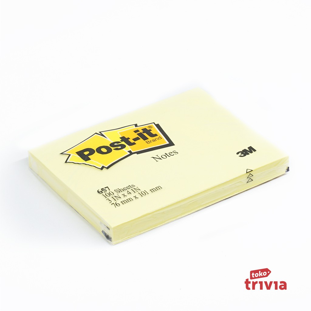 POST IT 3M 657 / Notes 657 3M - Yellow