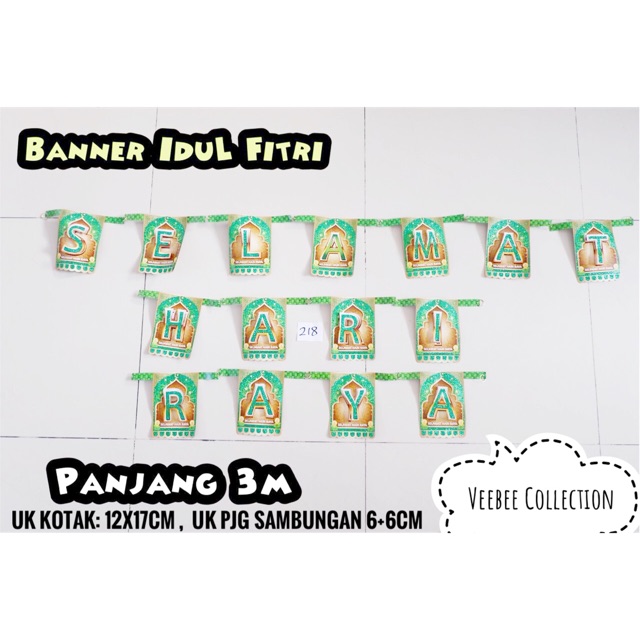 

Tulisan Idul fitri/ hiasan lebaran/ dekorasi / pajangan kertas lebaran