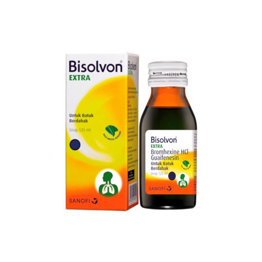 BISOLVON EXTRA BATUK BERDAHAK 125 ML