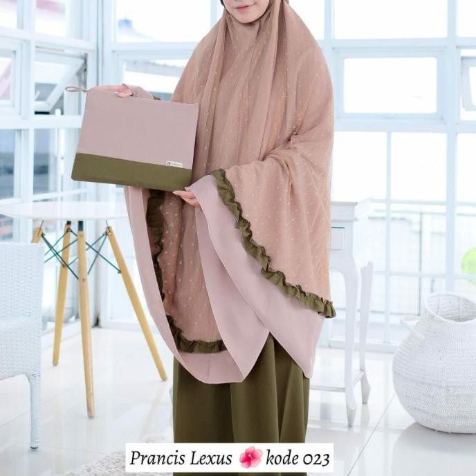 Ori&Terjamin Mukena Prancis Lexus Terbaru Ori Dalanova