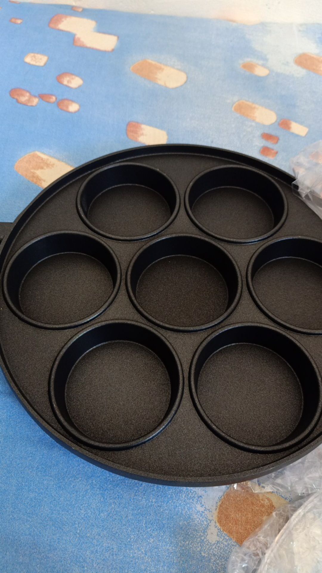 Cetakan Kue Teflon Martabak Mini Snack Maker 7 8 Lubang Pukis Tulban Takoyaki Crepes Pan