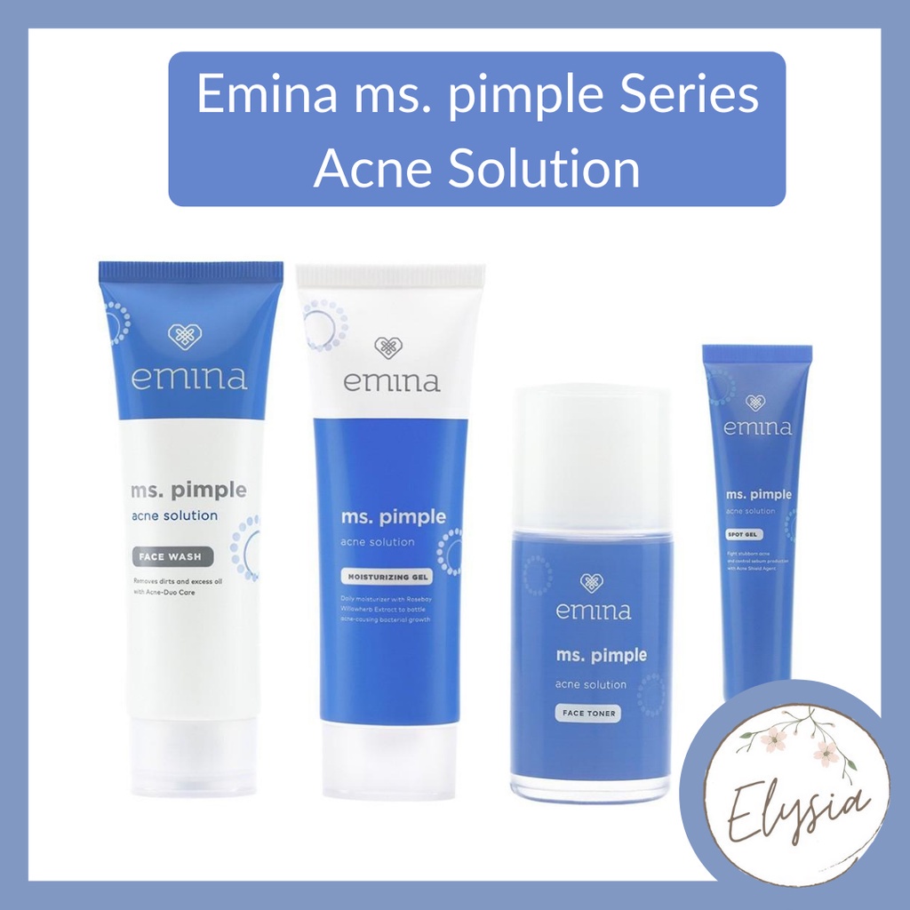 Emina Ms Pimple Acne Solution Series