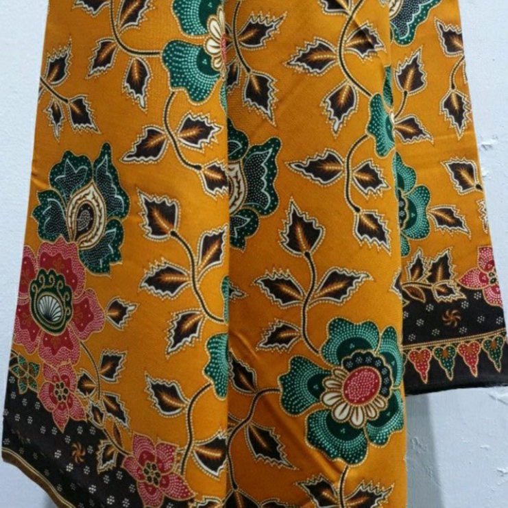 KAIN SEKAR MEKAR JARIK BATIK PEKALONGAN MOTIF BUNGA HALUS / KAIN BATIK PANJANG BY UNGGUL JAYA