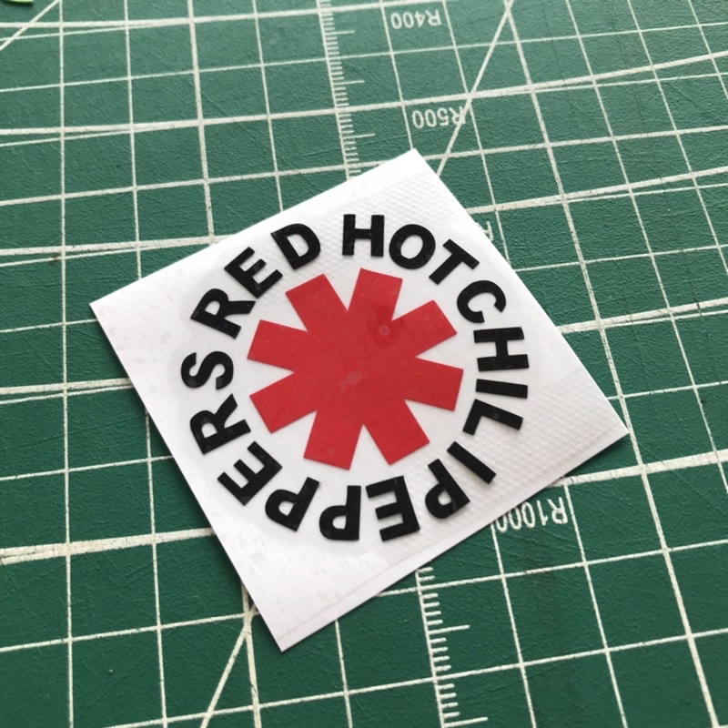 

stiker red hotchili peppers