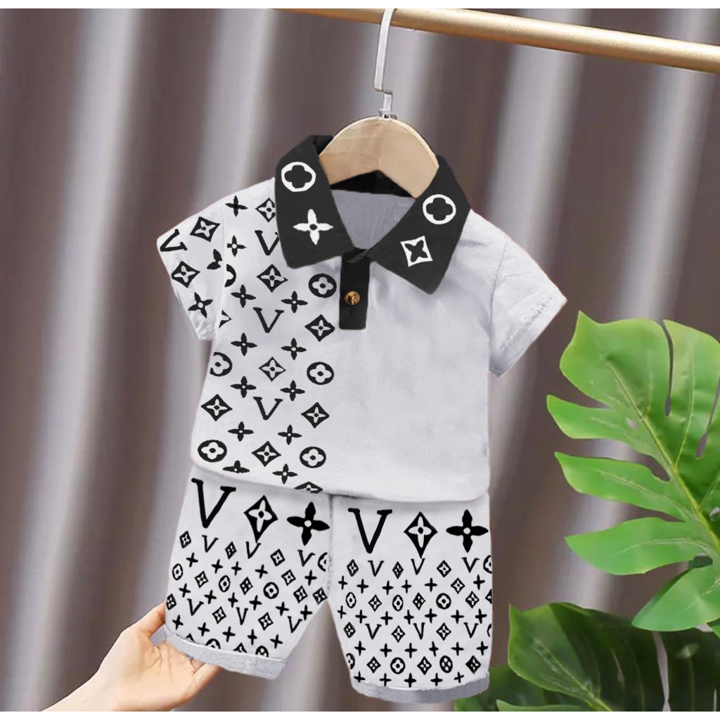 PROMO SETELAN BAJU ANAK TERBARU MOTIF POLO VL 1-5 TAHUN SETELAN BAJU ANAK LAKI LAKI SETELAN ANAK TERKINI