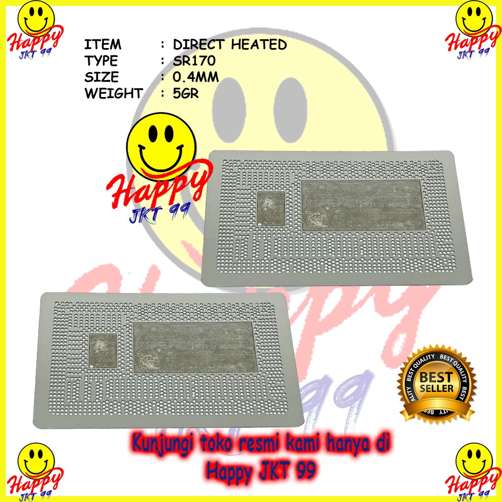 [ HAPPY JKT 99 ] DIRECT HEATED STENCIL DH SR170 SR27G SR1EF SR1EK SR16M SR16Z SR190 SR170