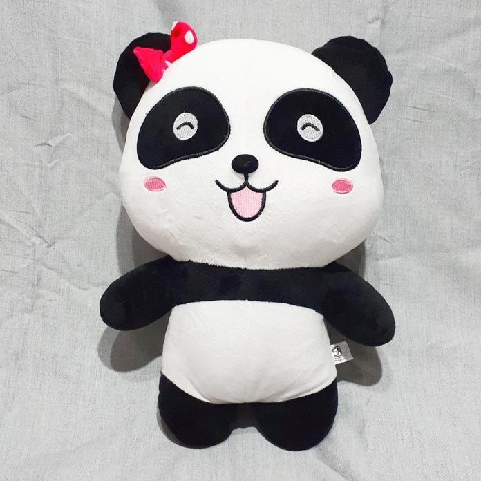 DISKON SPECIAL  Boneka Baby Panda Kiki MiuMiu Mainan Anak Mewah lucu DISKON SPECIAL 