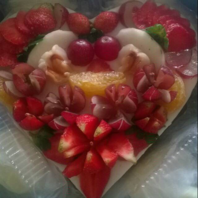 

Puding tart buah