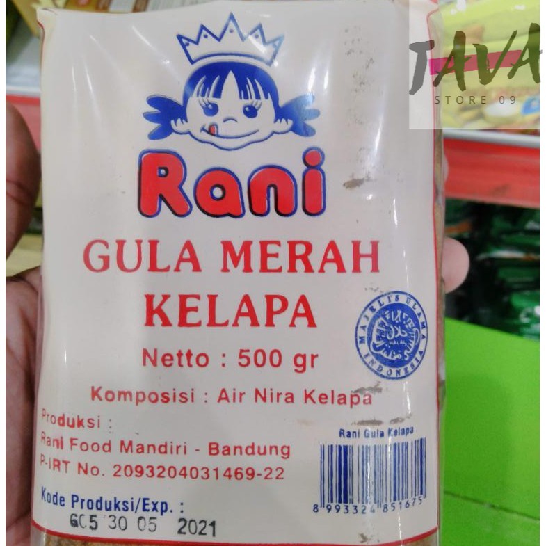 

GULA MERAH KELAPA CAP RANI 500 GRAM