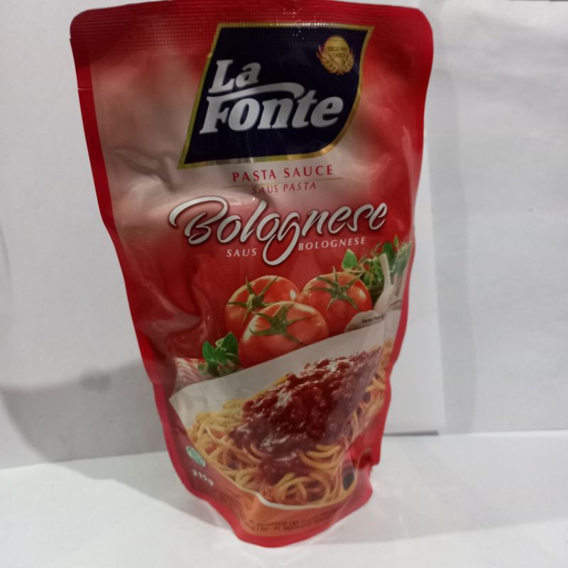 

La Fonte saus pasta - BOLOGNESE/ pasta sauce/netto: 315 grm