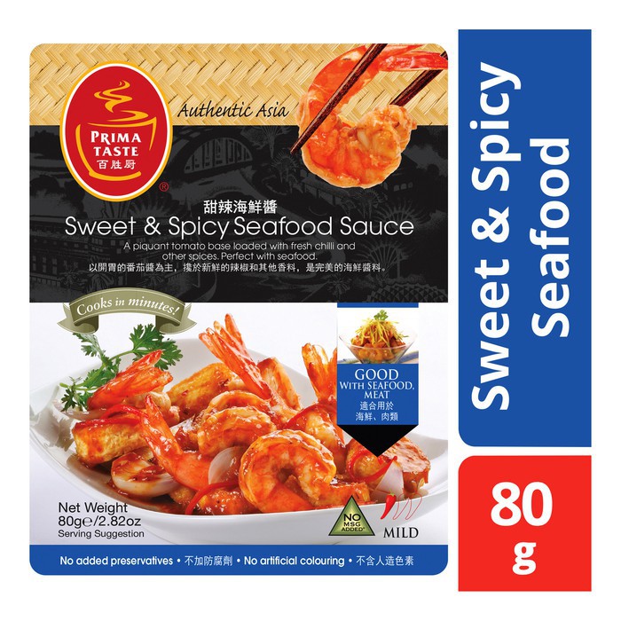 

PRIMA TASTE Sweet & Spicy Seafood Sauce 80g