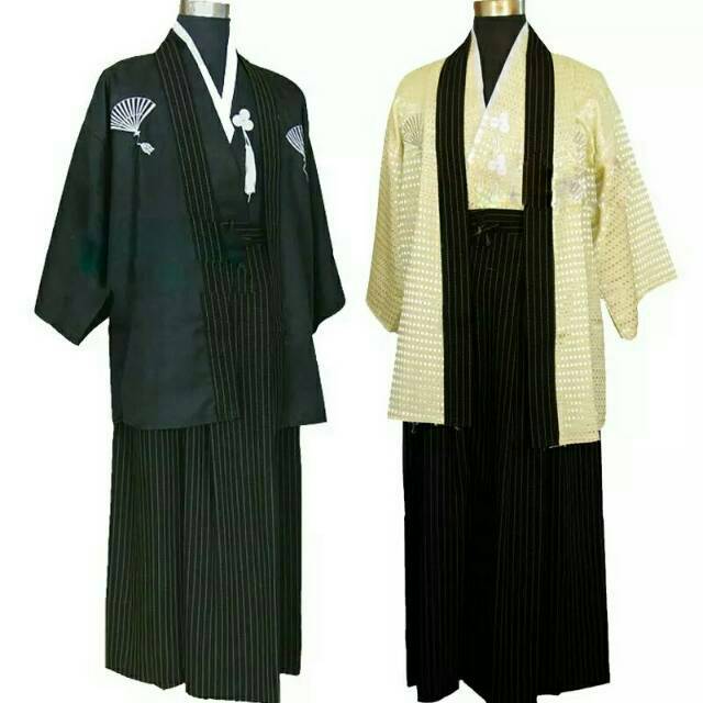 Kimono Jepang Yukata Cosplay Dewasa Pria Allsize