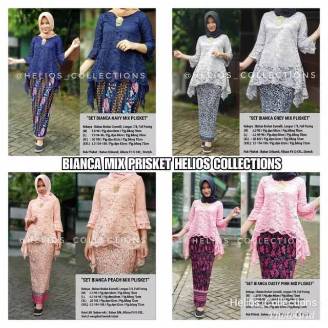 SET BIANCA KUTUBARU KEBAYA KONDANGAN UNDANGAN BIG SIZE JUMBO