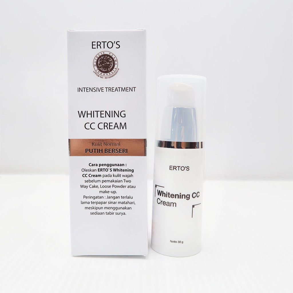Ertos CC Cream Whitening (Cream Siang) - ERTOS CC Cream Whitening Original