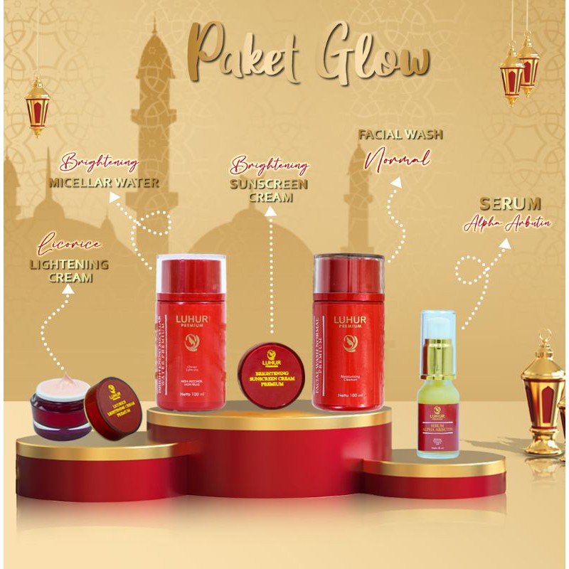 paket glow luhur premium skincare