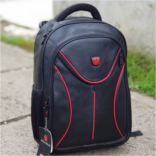 Tas Ransel Laptop Kulit Asli TasPria 15in