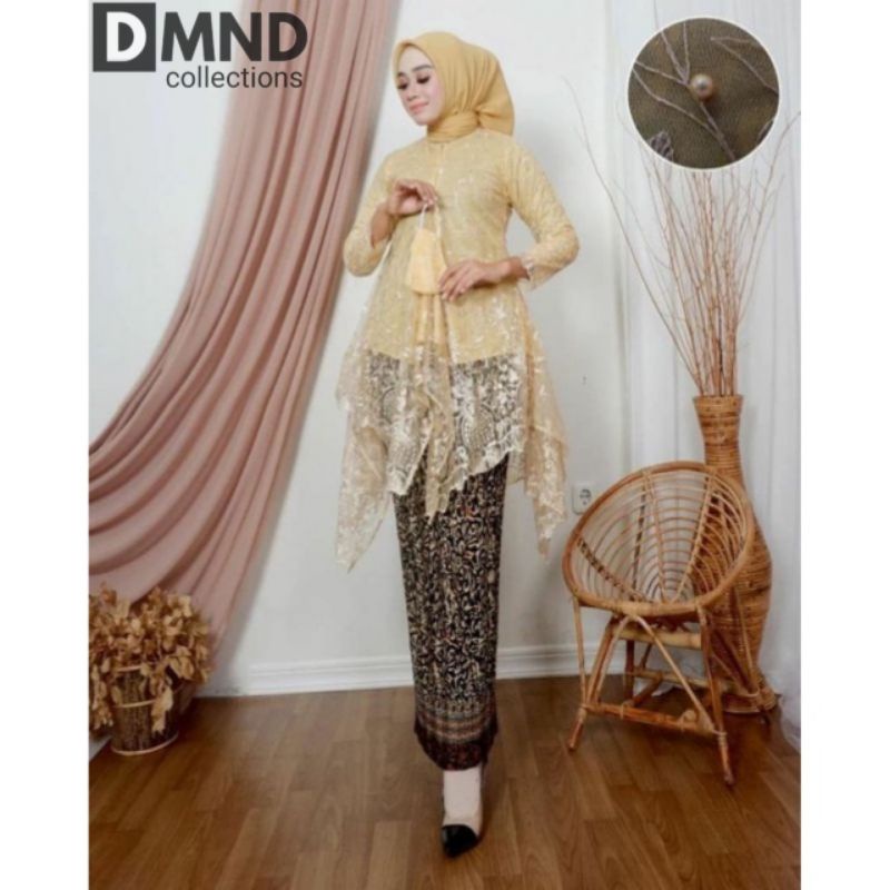 KEBAYA BROKAT MODERN - KEBAYA TUNIK TILLE CANTIK - TUNIK MAURI - TUNIK AZALEA - TUNIK KEKINIAN - DFS