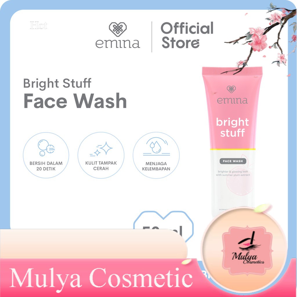 EMINA BRIGHT STUFF FACE WASH 50 ML