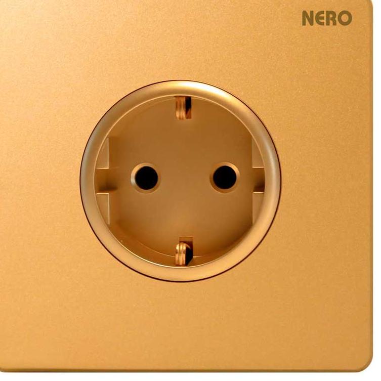 ◊ CASA X216VG-Gold Stop Kontak NERO ✧