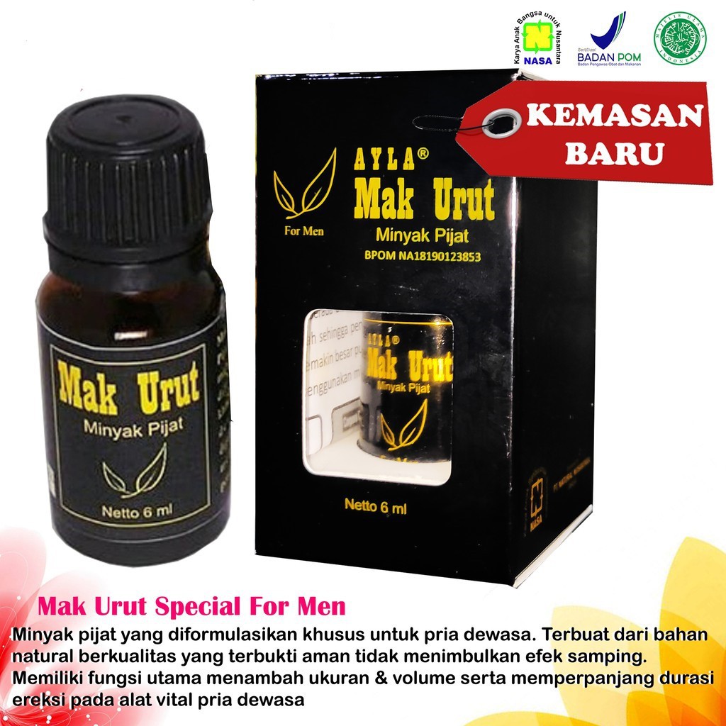 Minyak Oles Pembesar Mr. P Mak Urut Nasa Special For Man