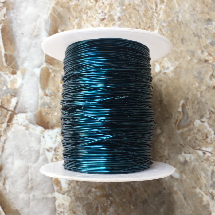 Kawat Tembaga 0.6 mm Warna Blue (Biru) PRO-X - Artistic Wire