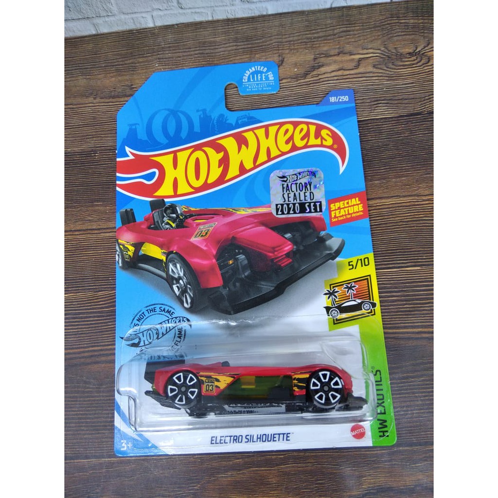 Hot Wheels Electro Silhouette MERAH SILVER HW Exotics 181/250 Hotwheels