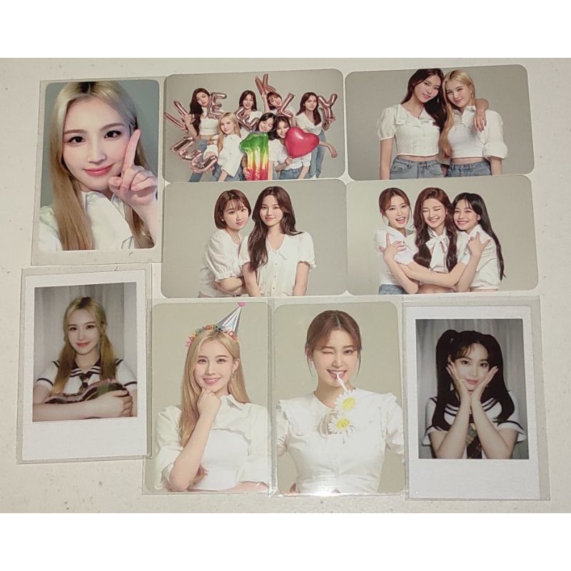 Photocard PC Polaroid Weeekly 1st Anniversary MD