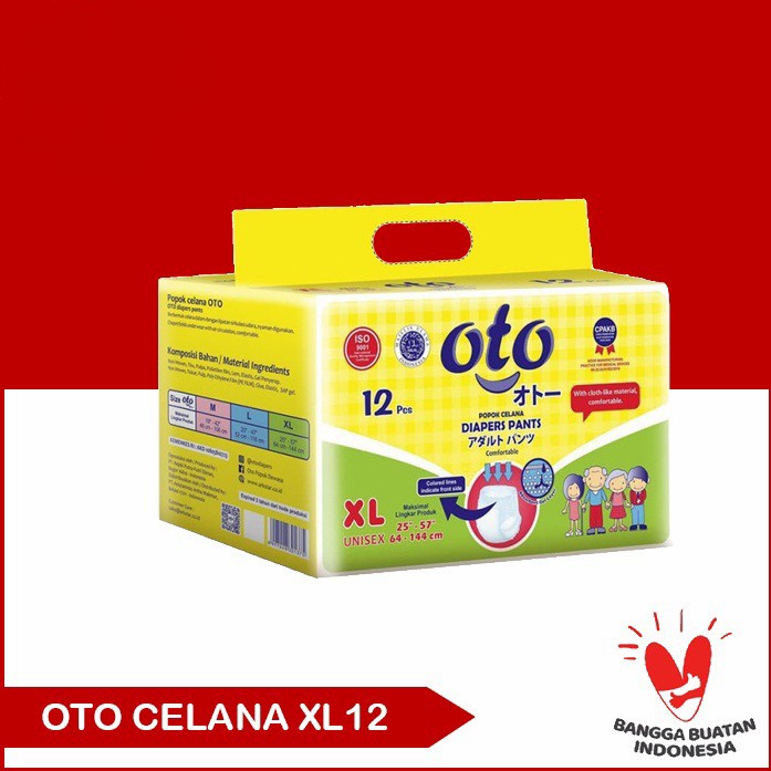 OTO POPOK DEWASA CELANA XL12