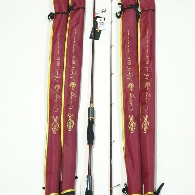 Joran Relix Nusantara Cacing Merah 662M - Spinning - Joran Pancing