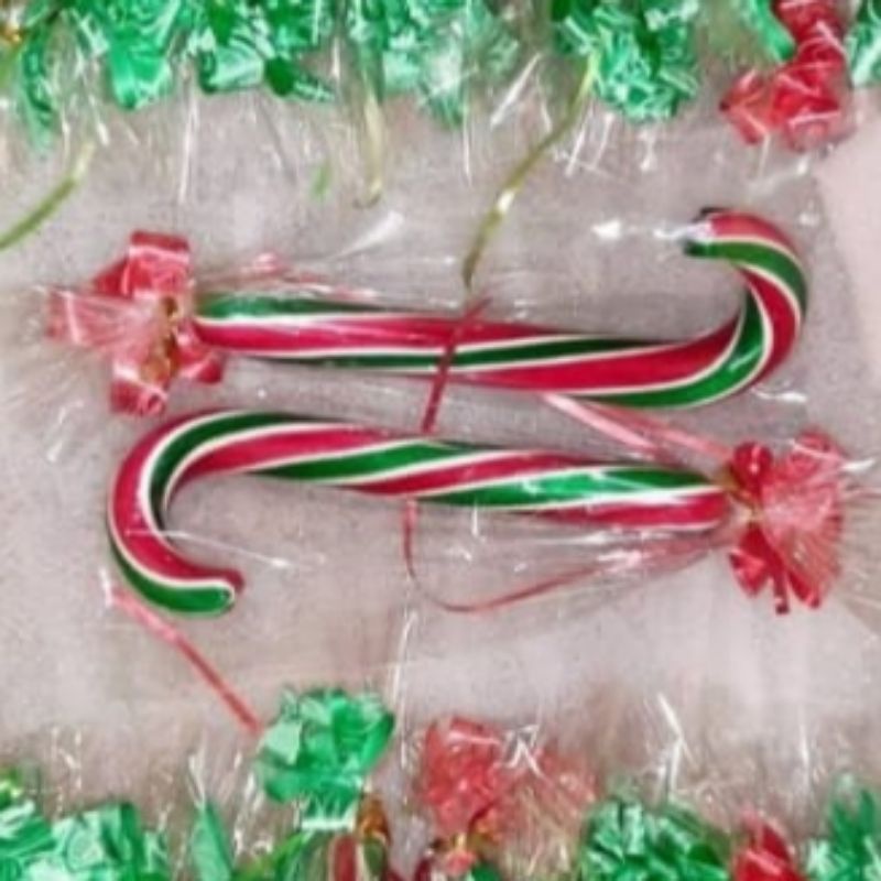 

Permen Tongkat Natal Candy cane 12cm