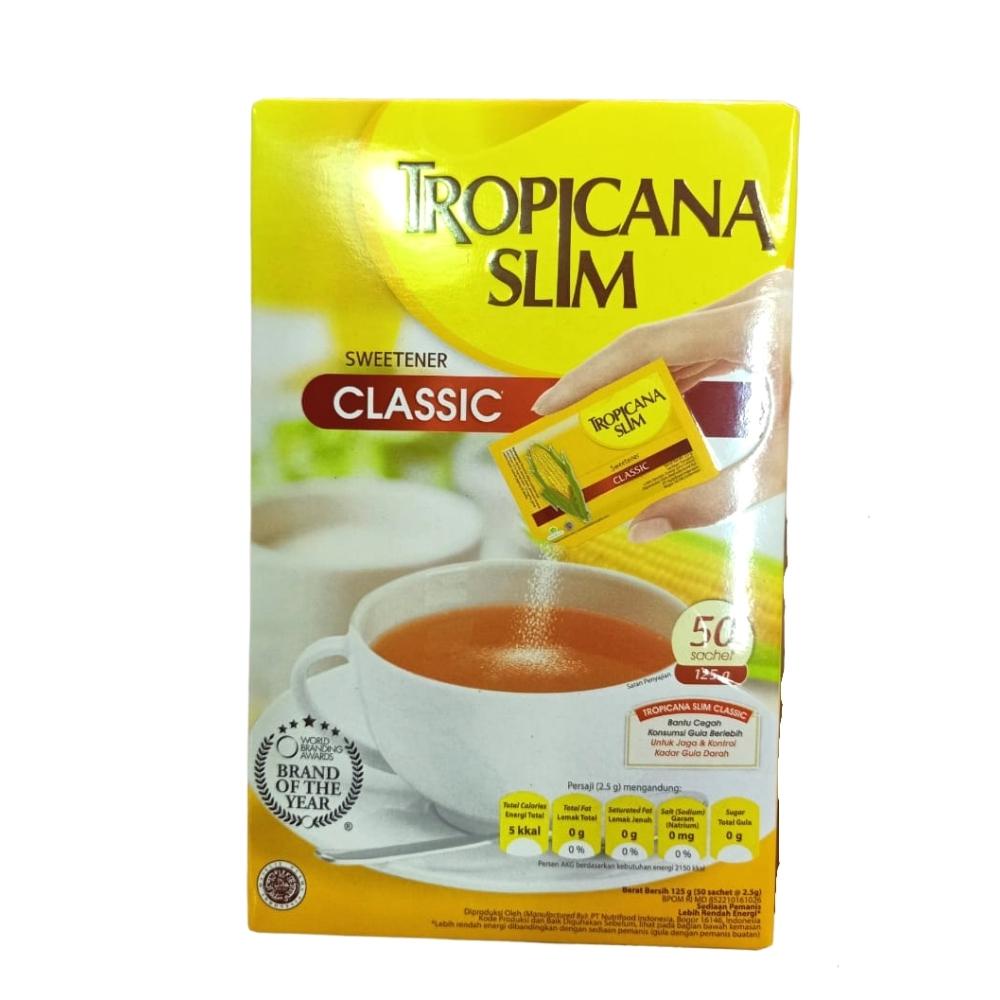 

gula tropicana slim isi 50 sachet classic gula tropikana klasik