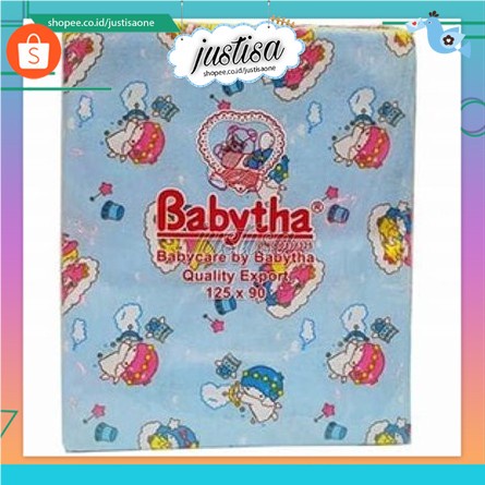 Promo !! BABYTHA Bedong bayi Babytha size 125x 90 cm- 6pcs Kain bedong bayi lembut- Bedongan bayi murah