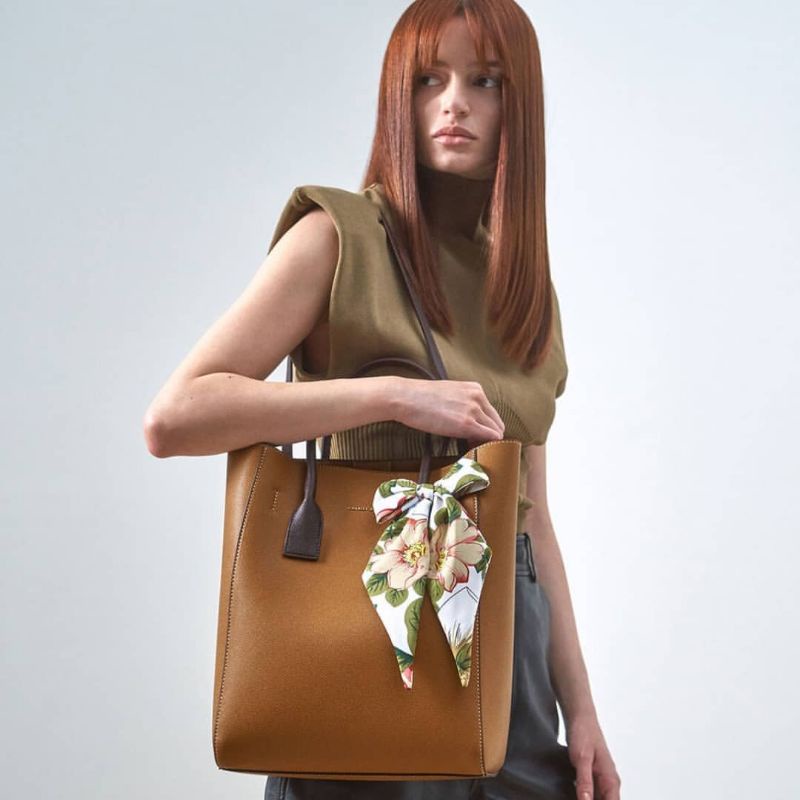 12.12 SALE | CK Bow Tote Bag / CK Chiffon Scarf Tote Bag