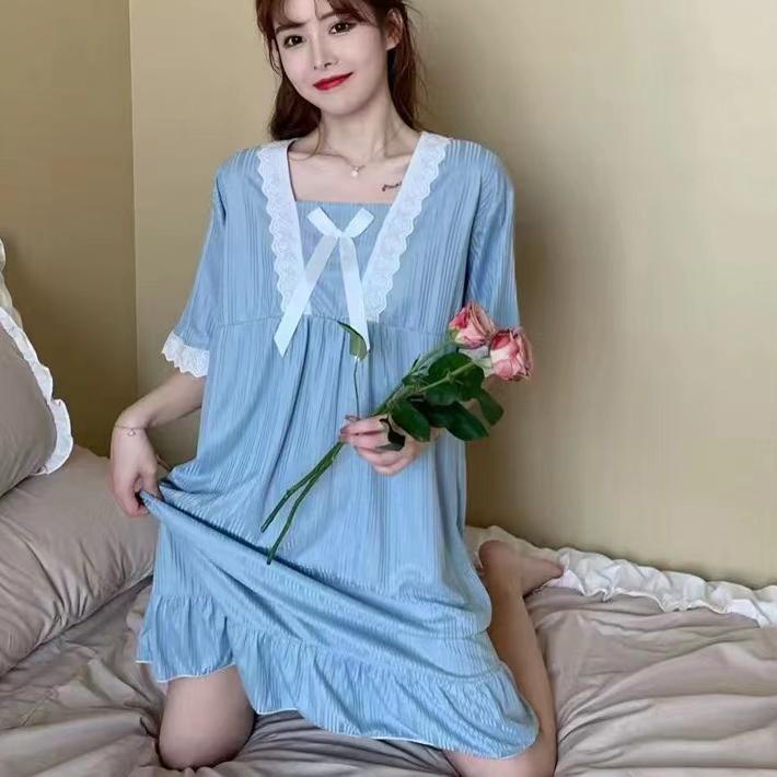Miliki HOHO_HWANG P-16 888 Daster baju tidur / piyama wanita / homedress / daster selutut