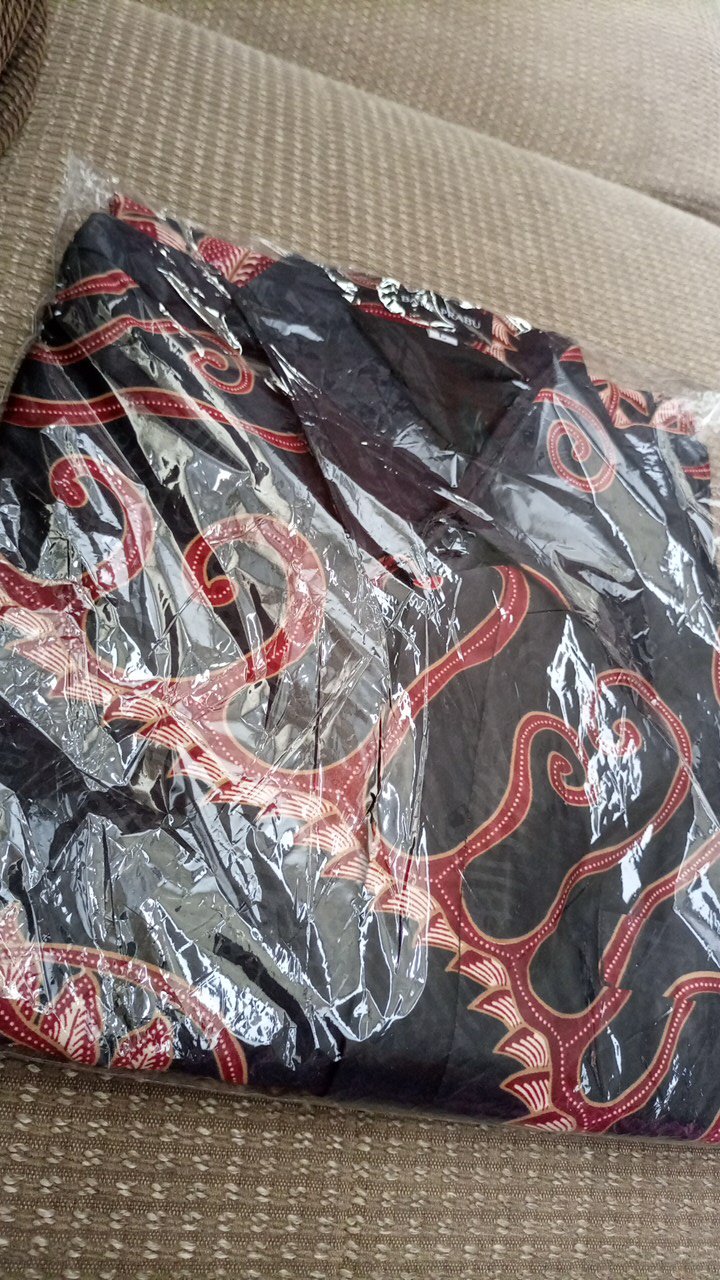 Kemeja Batik Prabu Bahan Dobby Reguler Fit A594