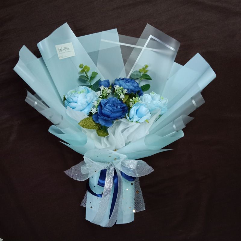 Jual Buket Bunga Palsu Artifisial Mimi Bouquet Shopee Indonesia