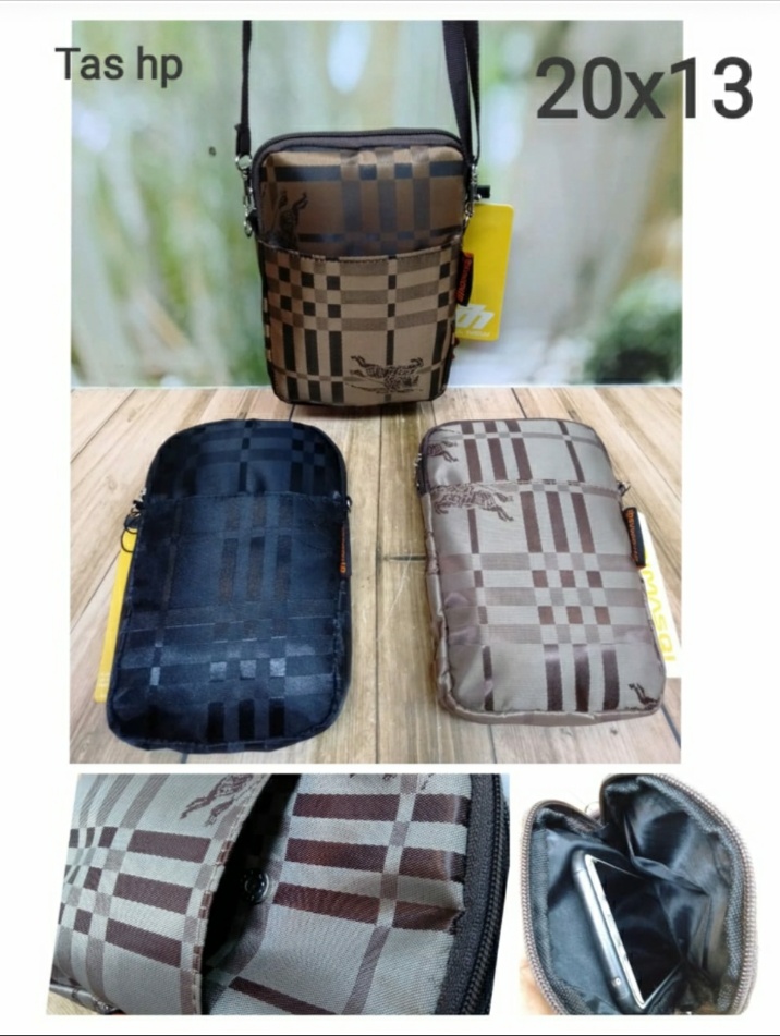 Tas Hp Wanita korean style Motif branded Dompet Hp Tas Selempang Wanita Polos