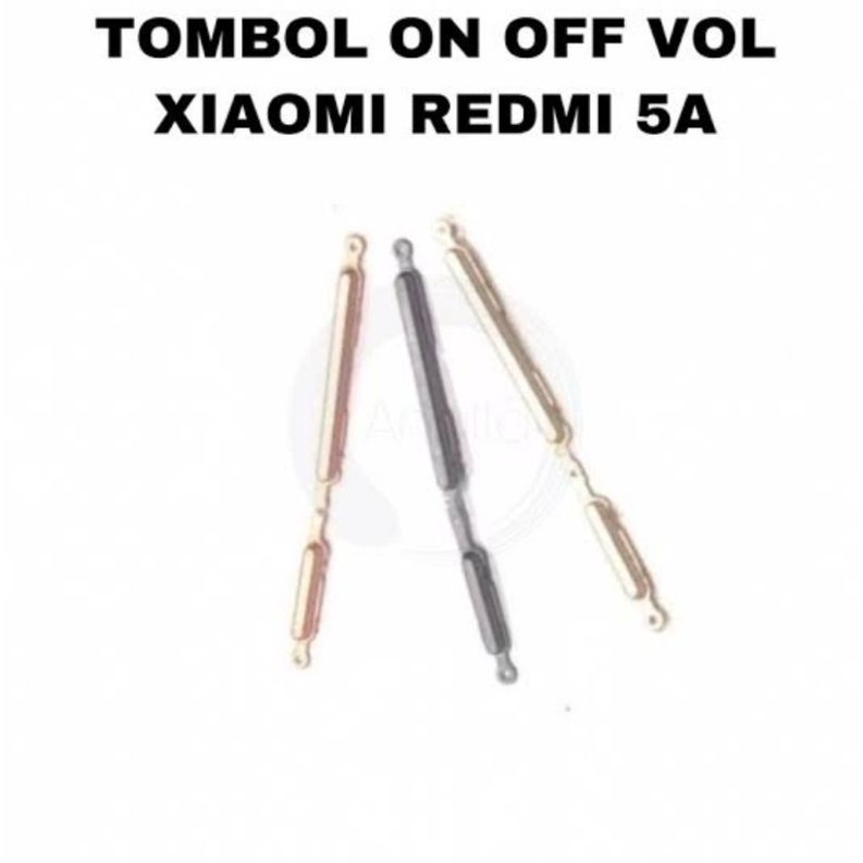 TOMBOL LUAR ON OFF POWER VOLUME VOL REDMI 5A RIVA NEW