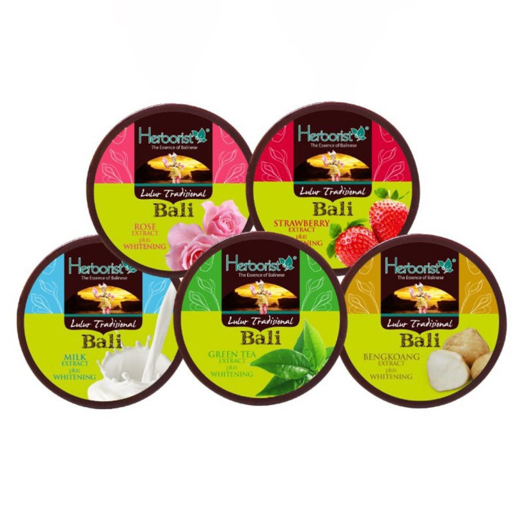 Herborist Lulur Bali Tradisional 100gr / 200gr | Herboris Lulur Bali