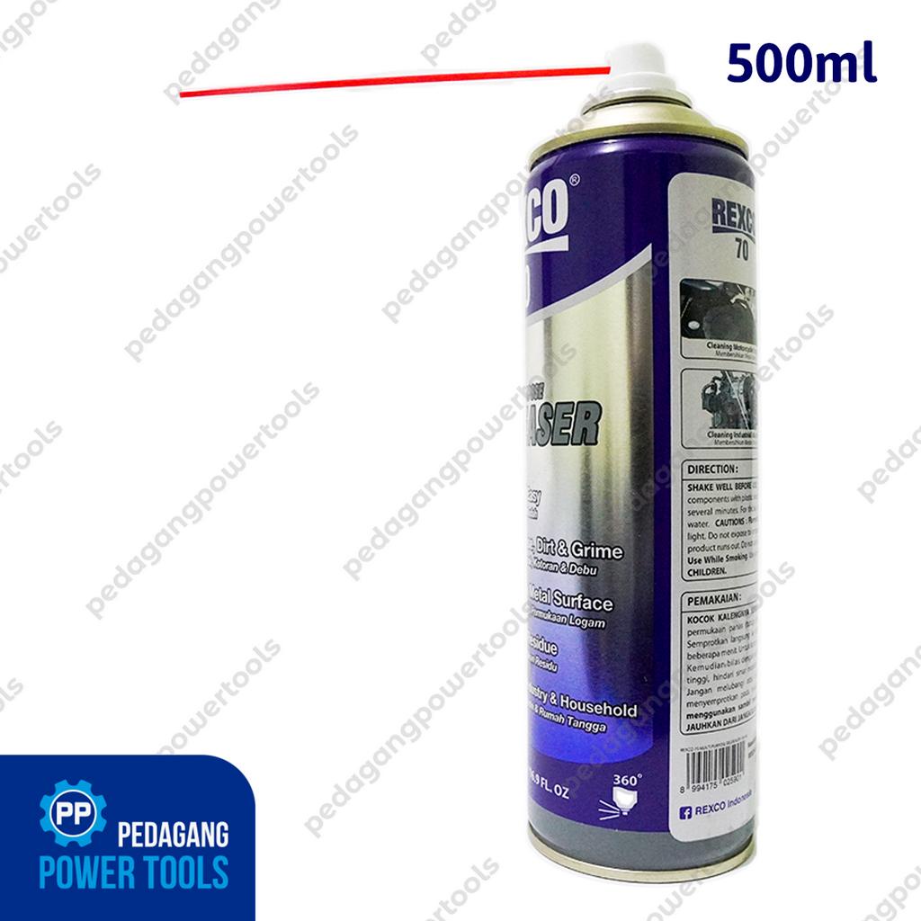 REXCO 70 500 ML DEGREASER PELUMAS GEMUK PEMBERSIH MESIN MACHINE ENGINE