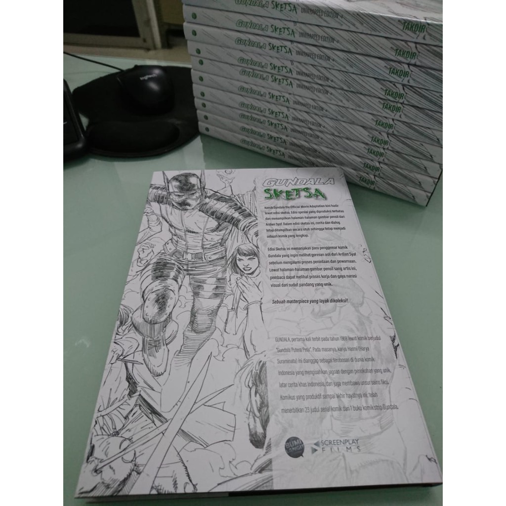 Bumilangit Komik Gundala Edisi Sketsa Unwrapped Shopee Indonesia