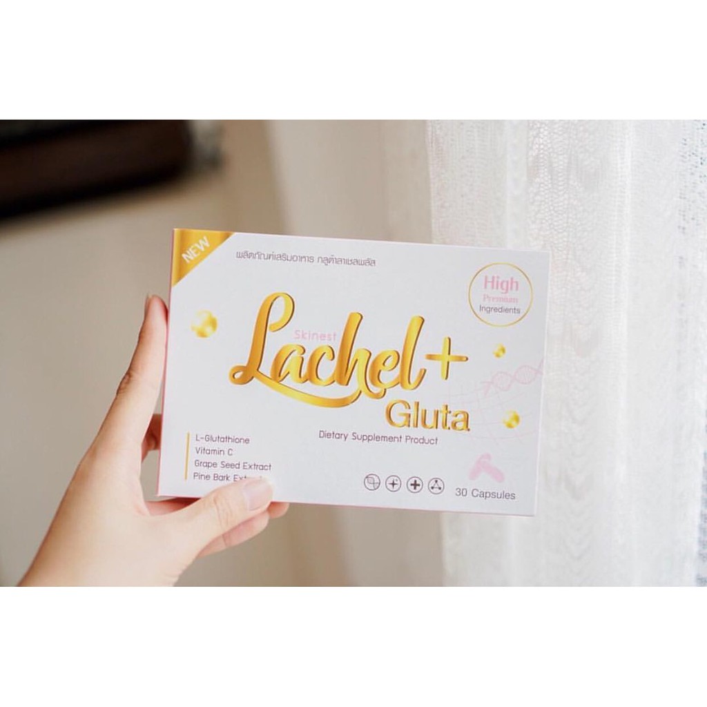 GLUTA LACHEL BY SKINEST CLINIC ISI 30 KAPSUL