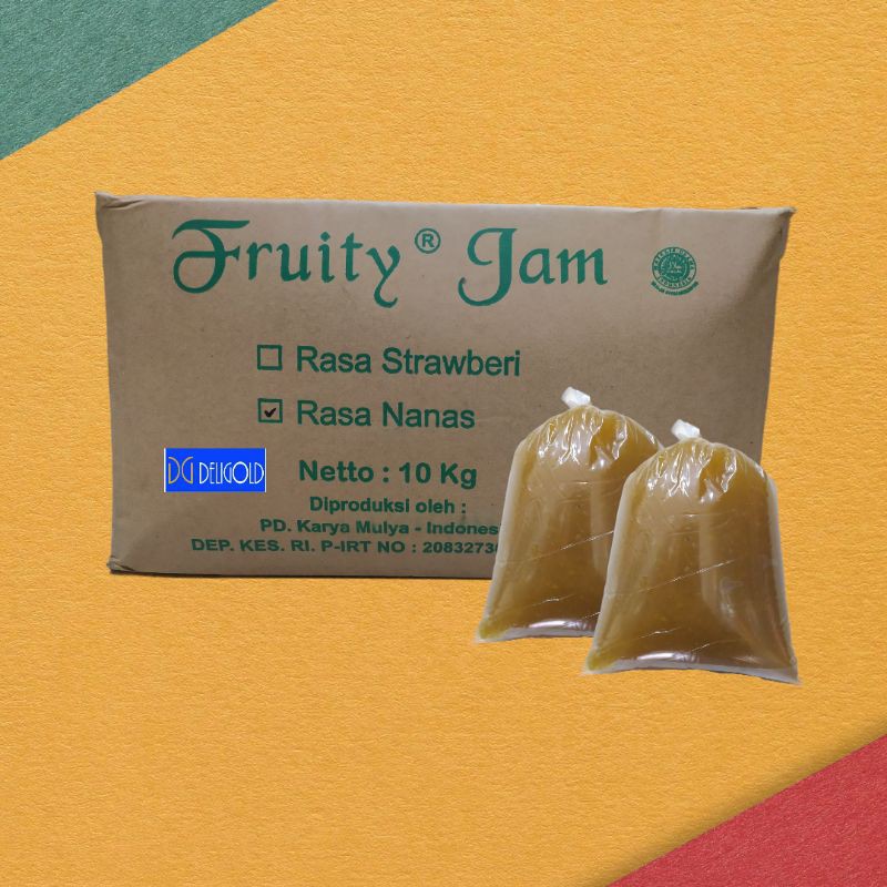 

Selai Nanas Fruity Premium 1kg