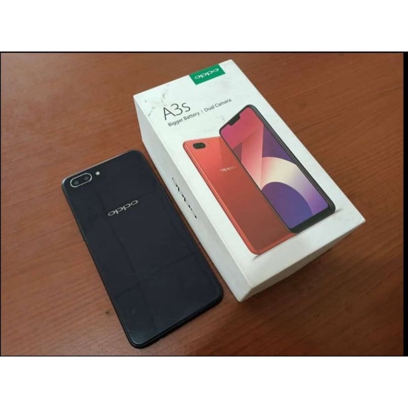 OPPO A3S FULLSET SECOND 2/16