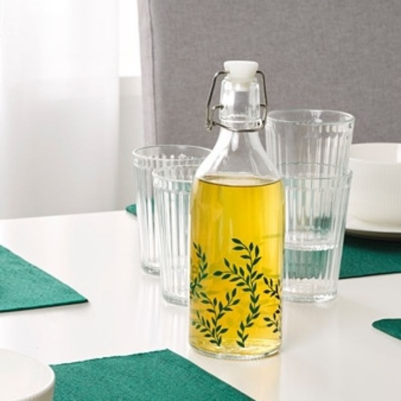 on.myhome.KORKEN Botol Kaca dengan Penutup 500 ml