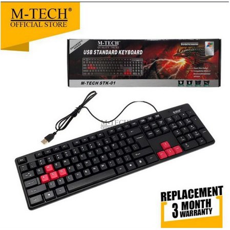 ITSTORE Keyboard USB Standard Multimedia Votre KB-2308   KB2308 MTECH STK-01 STK01 MTK-03 MTK03 EYOTA M-Tech