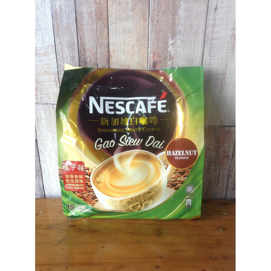 

PROMO Nescafe Gao Siew Dai Singapore - Hazelnut Flav